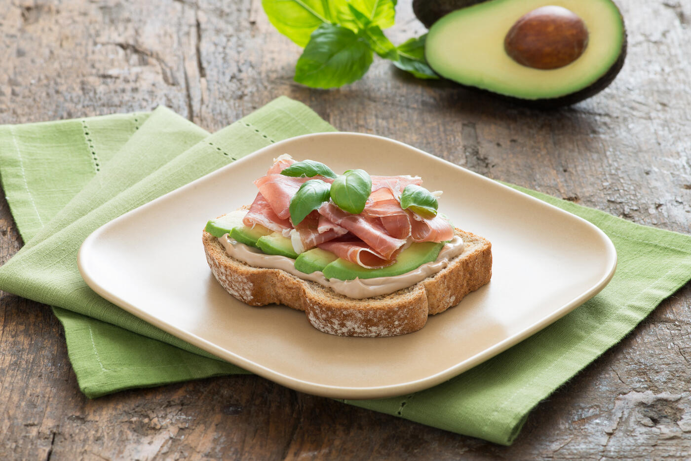 Easy Prosciutto and Avocado OpenFaced Sandwich Feed Good Rewards